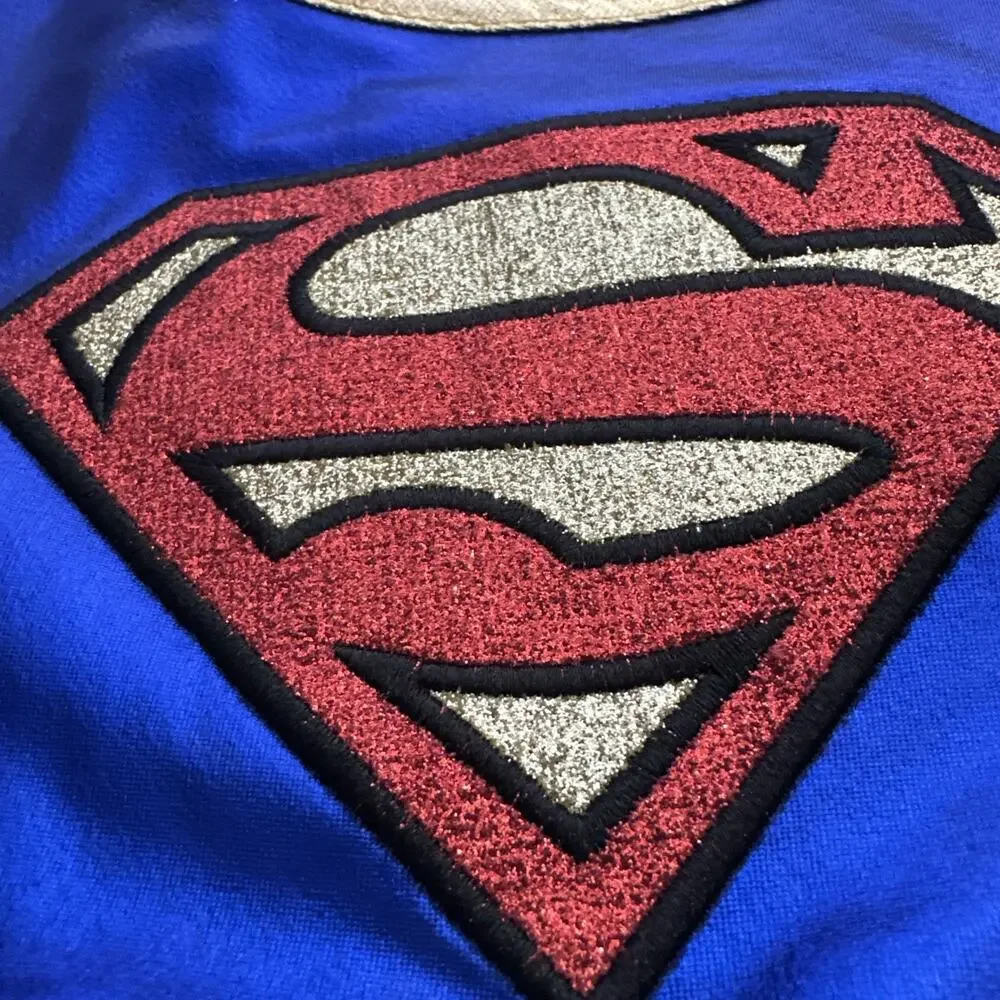 Superman Superwomen Dress Tutu Costume NO CAPE Girl (Size XL 14-16?) Supergirl‎